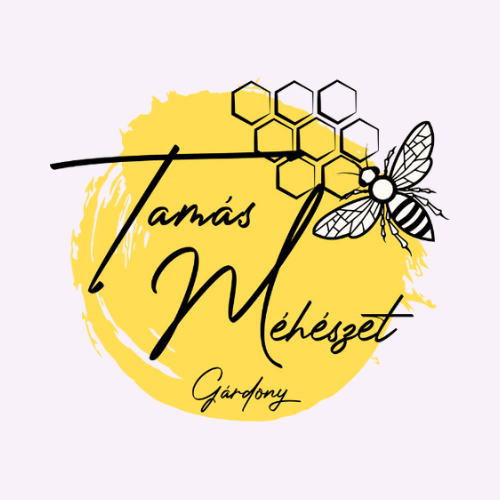 Tamás méhészet logó
